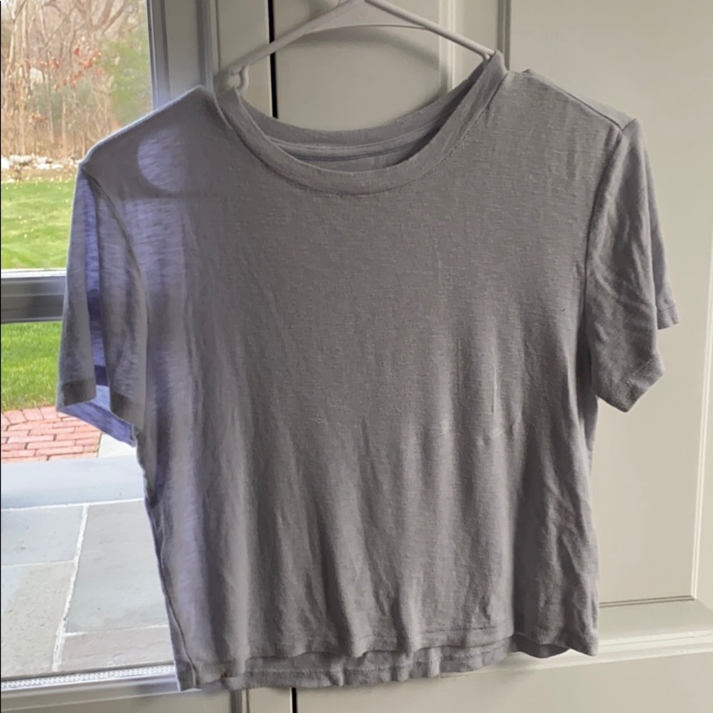 American Eagle Cropped Soft Tee